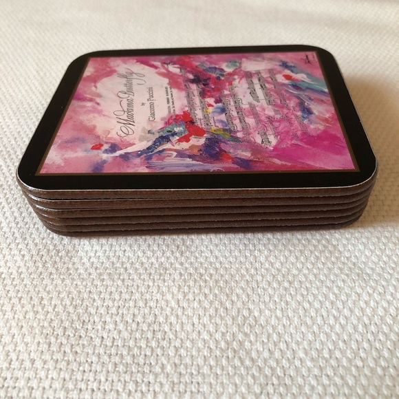 Opera Coasters set of 6 metropolitan classic - Picture 8 of 10
